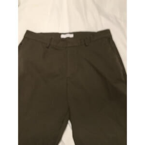 Banana Republic Olive Green Pants Bottom Zipper Pants